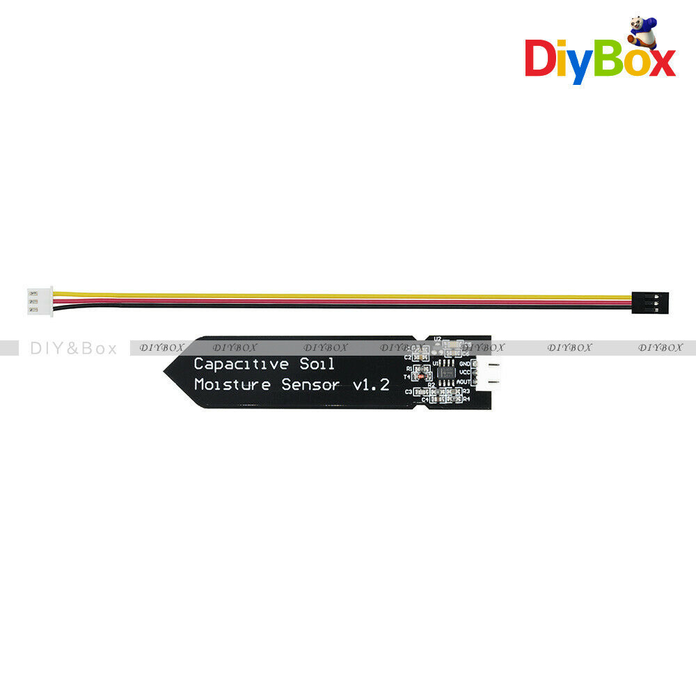 Analog Capacitive Soil Moisture Sensor V1.2 Corrosion Resistant + Sensor Cable