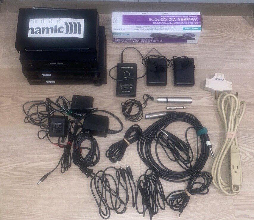 wireless microphone System Radio Shack