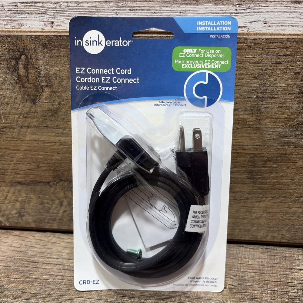 InSinkErator CRD-EZ Connect Power Cord 3 Ft For use on EZ Connect Disposals