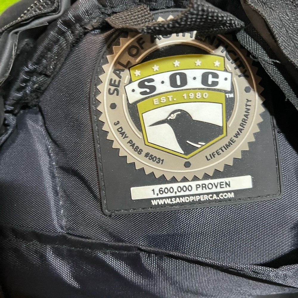 SOC 3 Day Pass Tactical Backpack Molle 38L & Condor Hydration Pack Black EUC