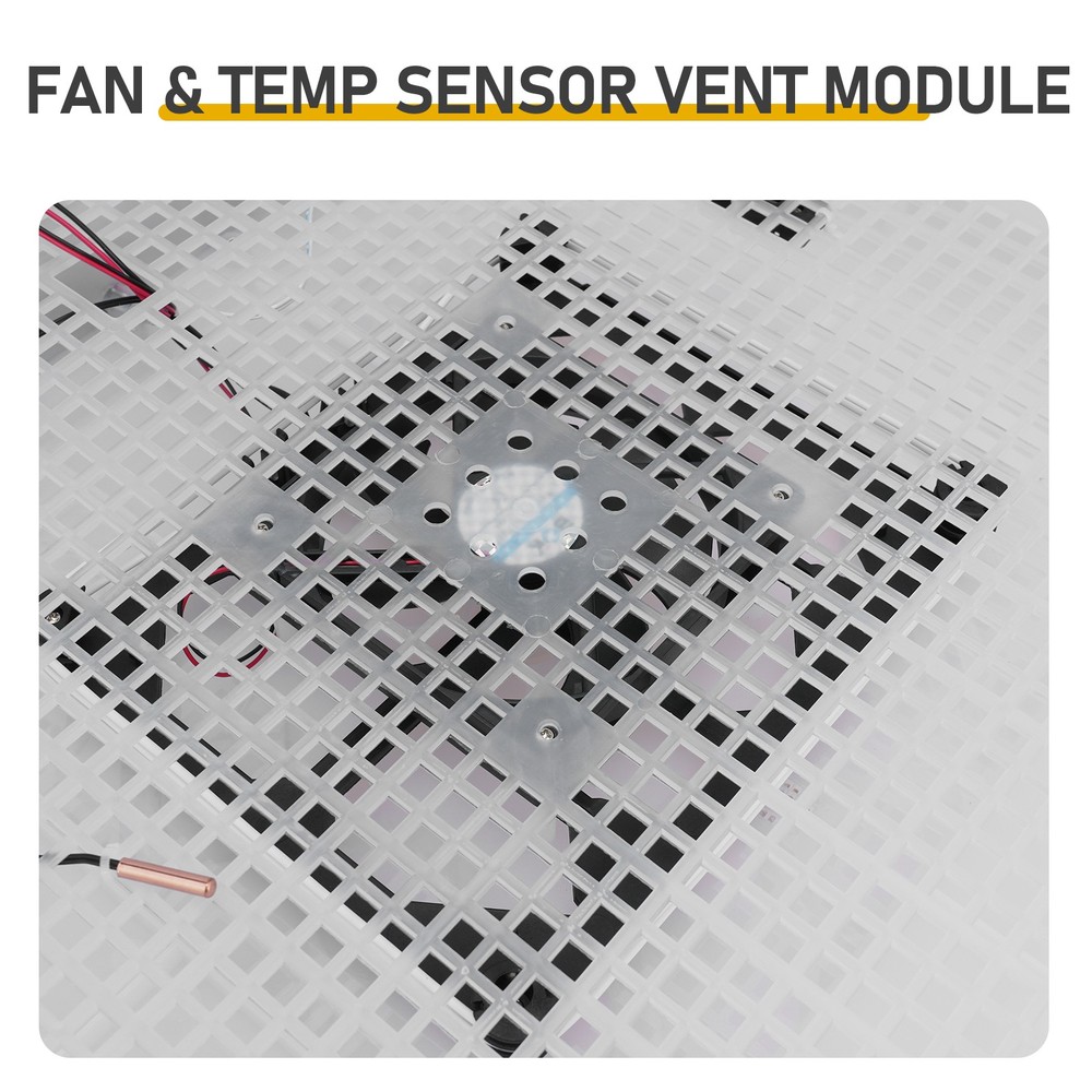 2 in 1 112-Egg Incubator Chicken Duck Bird Auto-Turning Digital Control, US