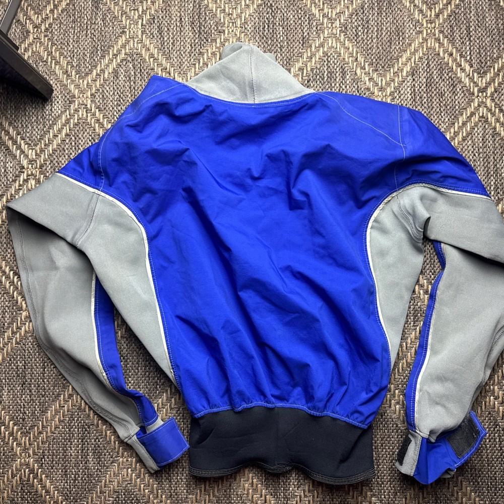 Immersion Research Kayak Dry Top Paddle Jacket Small Blue