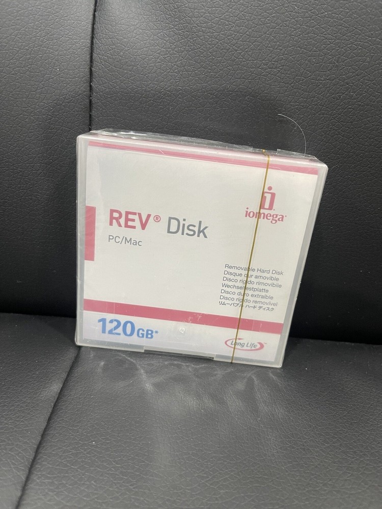 Iomega Rev 120GB Disk/Storage Medium New