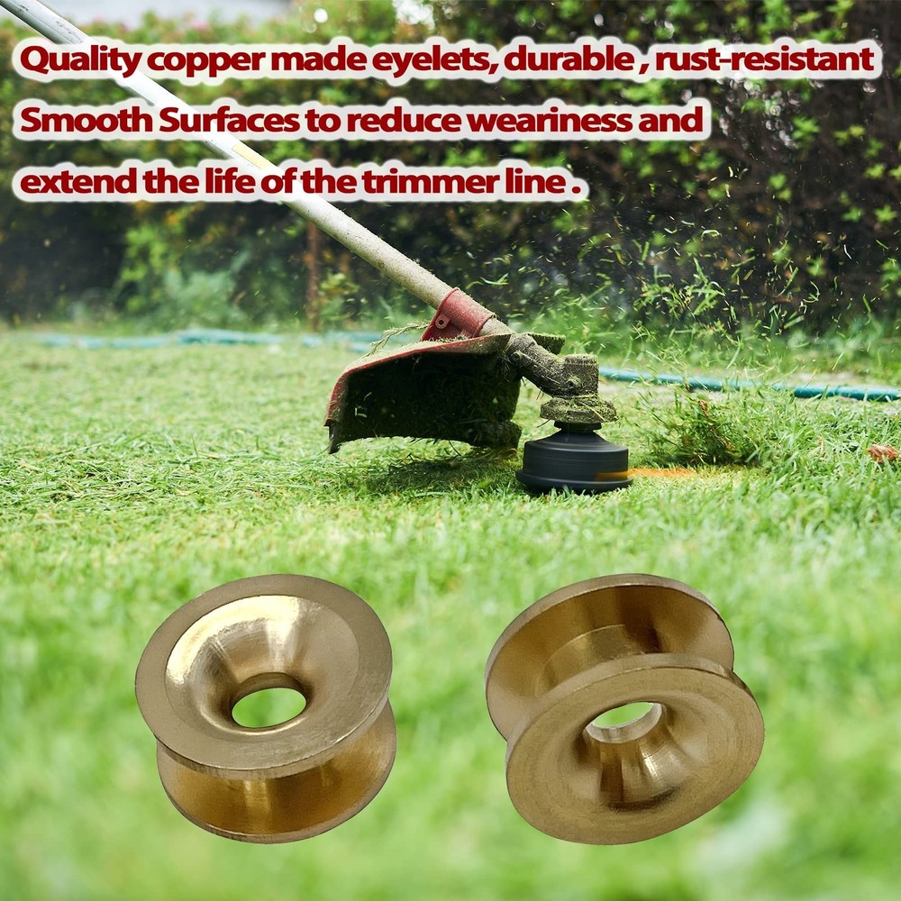 String Trimmer Head Eyelet Trimmer Head Eyelet Sleeves Replacement Weed Eater...