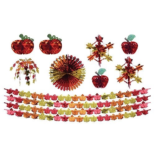 2000 sq ft Fall Metallic Decoration Kit