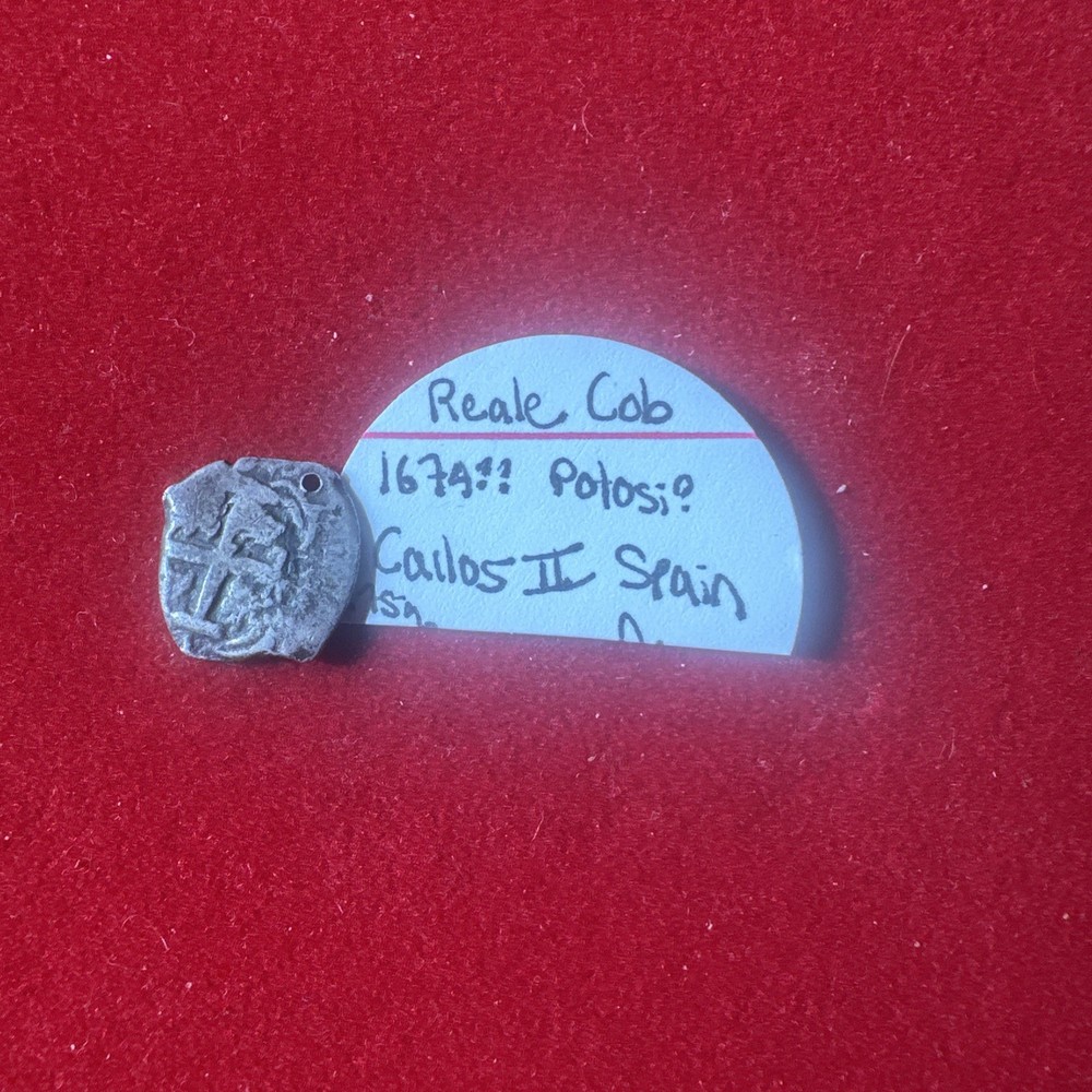 Reale Cob 1674?? Potosi?? Hole