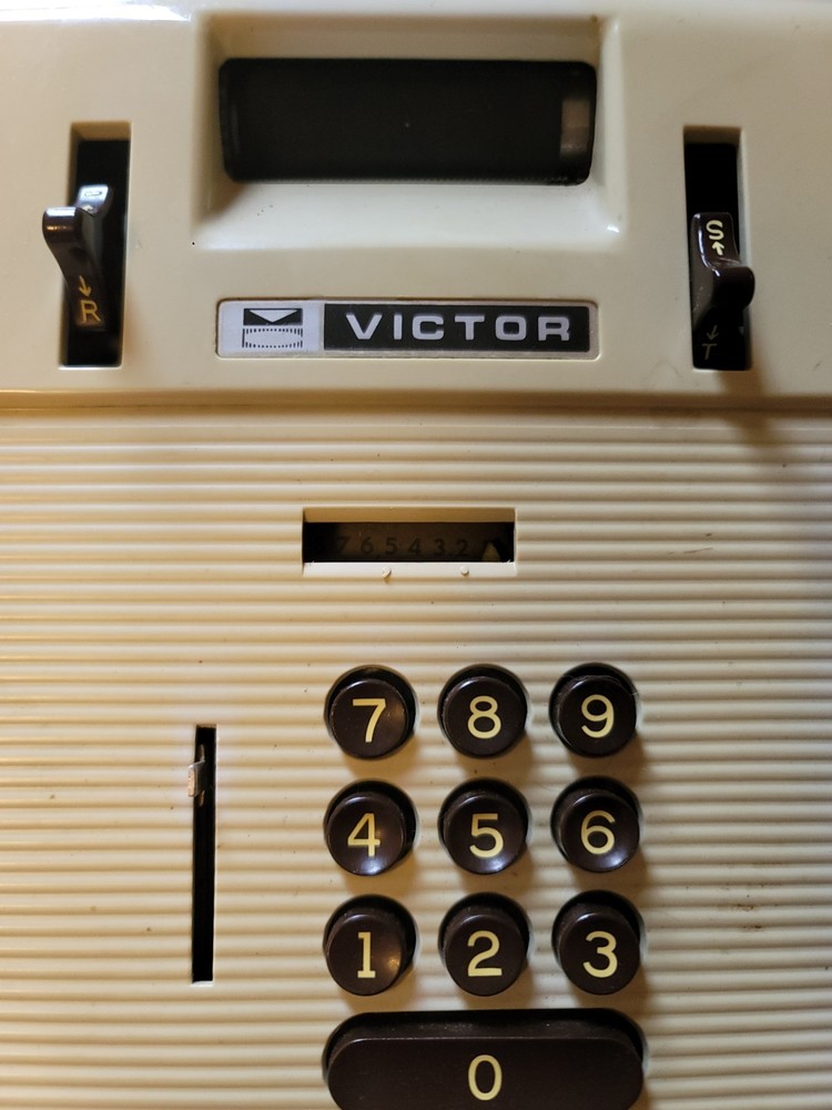 Vintage Victor Electric Adding Machine