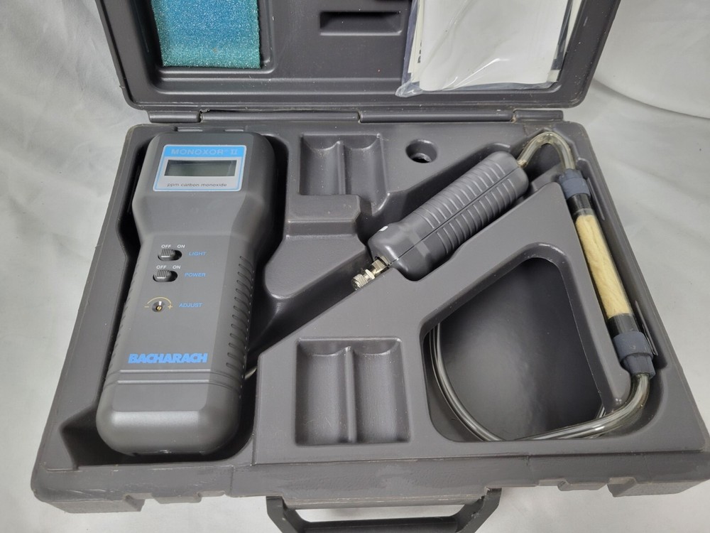 Bacharach Monoxor Electronic Gas Analyzer Tested