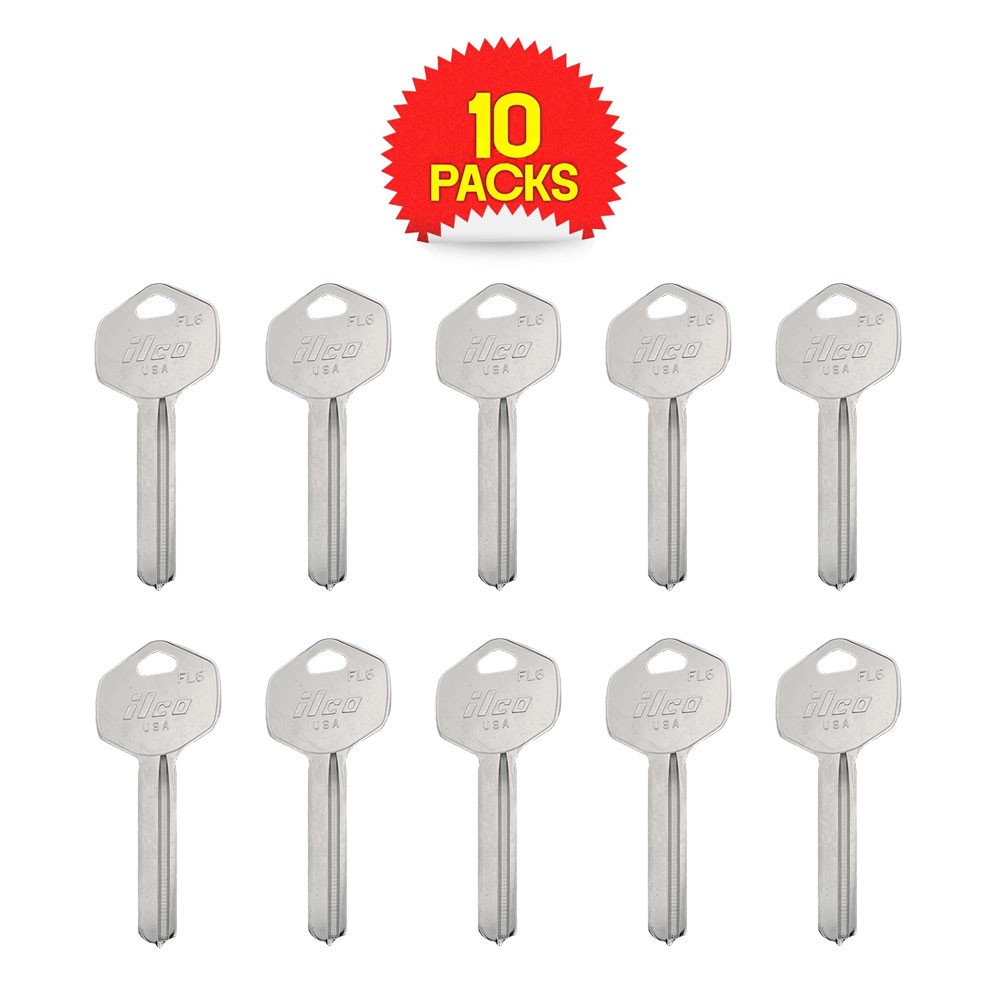 FL6 Key Blank Nickel