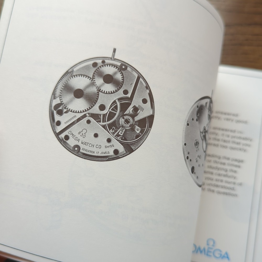 SSIH Omega Programmed Course Watchmaking Books Mechanical, Quartz, Tuning Fork