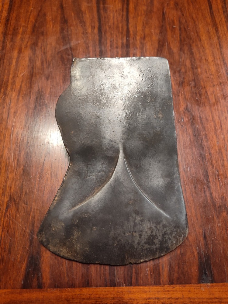 Vintage Unbranded Plumb Jersey Phantom Bevel Pattern Single Bit Axe Head 3.6lb