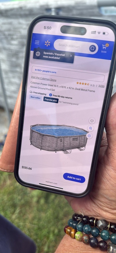 Coleman Power Steel Pool