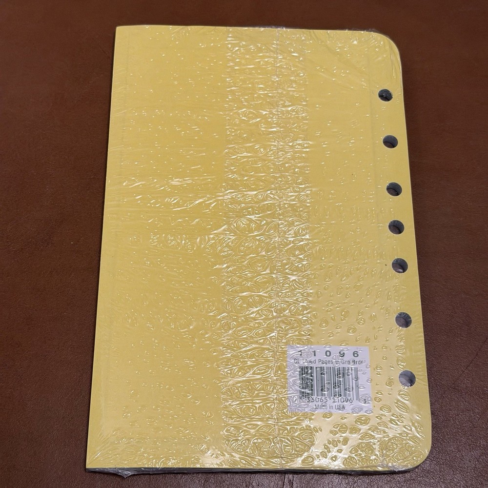 Franklin Covey Planner Classic Lined Pages Refill - Classic 50 Sheets