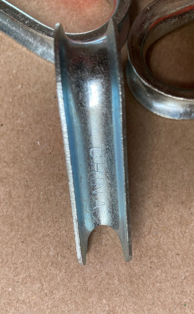 Nine (9) 3/8" Wire Rope Thimble Galvanized