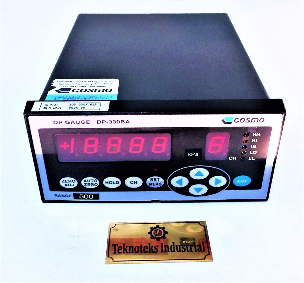 COSMO DP-330BA DP GAUGE / DIGITAL PRESSURE  GAUGE /  CONTROLLER