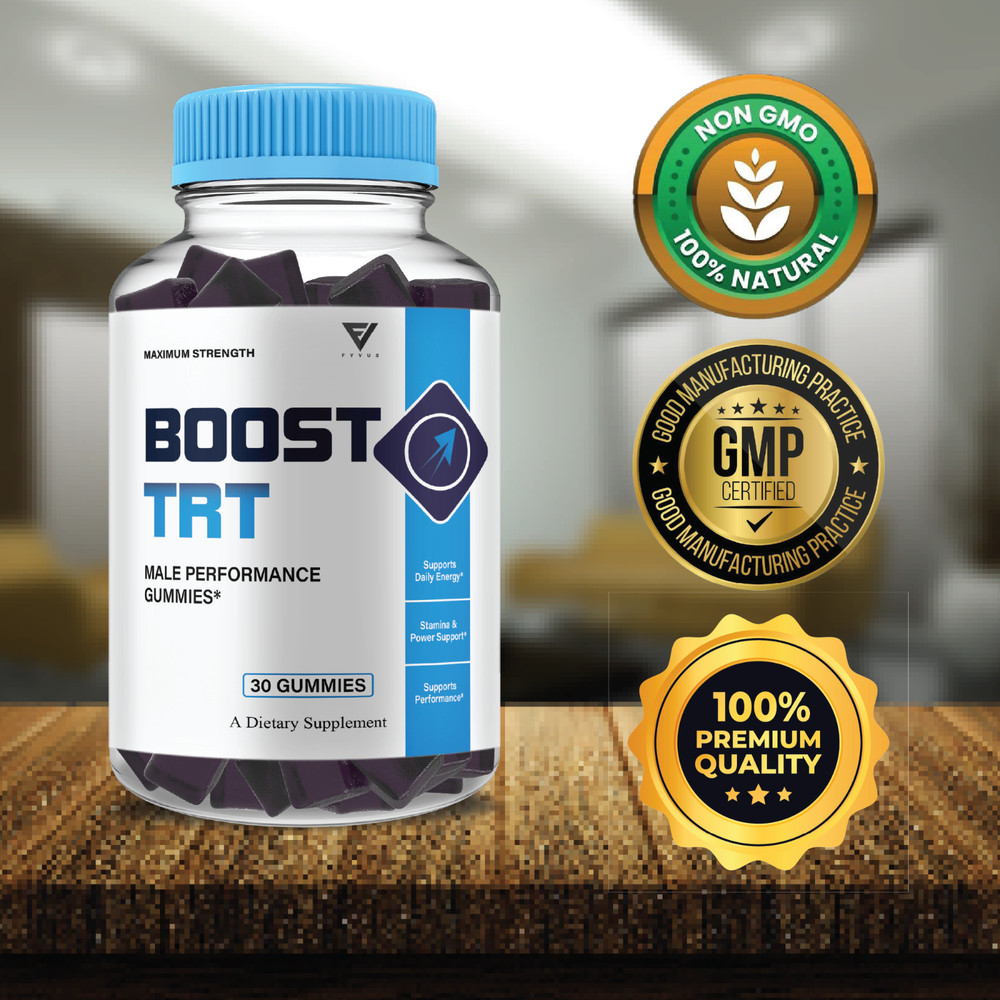 (2 Pack) Boost TRT Gummies, Boost TRT Advanced Formula Support (2 Month Supply)