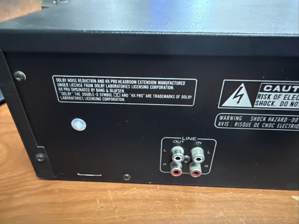 Marantz PMD500U Professional Stereo Double Cassette Deck AS-IS ONLY