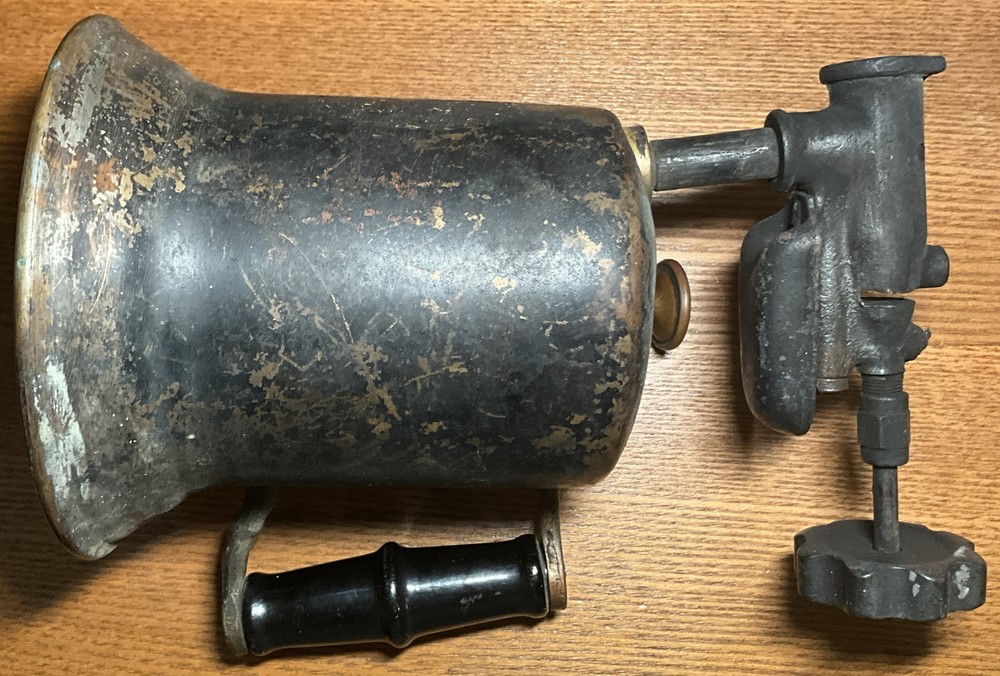 Antique Brass Gasoline Blowtorch