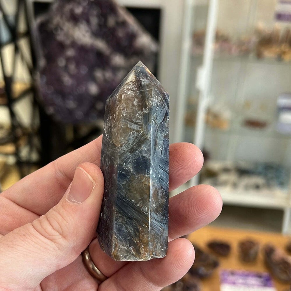 Blue Kyanite Tower S