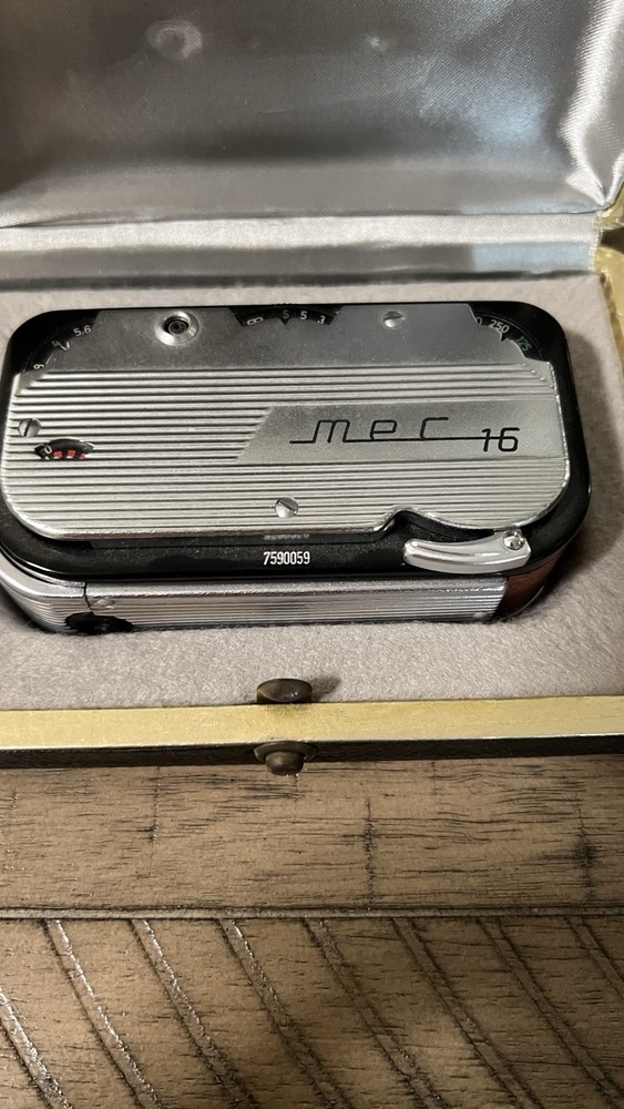 Feinwerktechnik Mec-16 Camera Original Presentation Case
