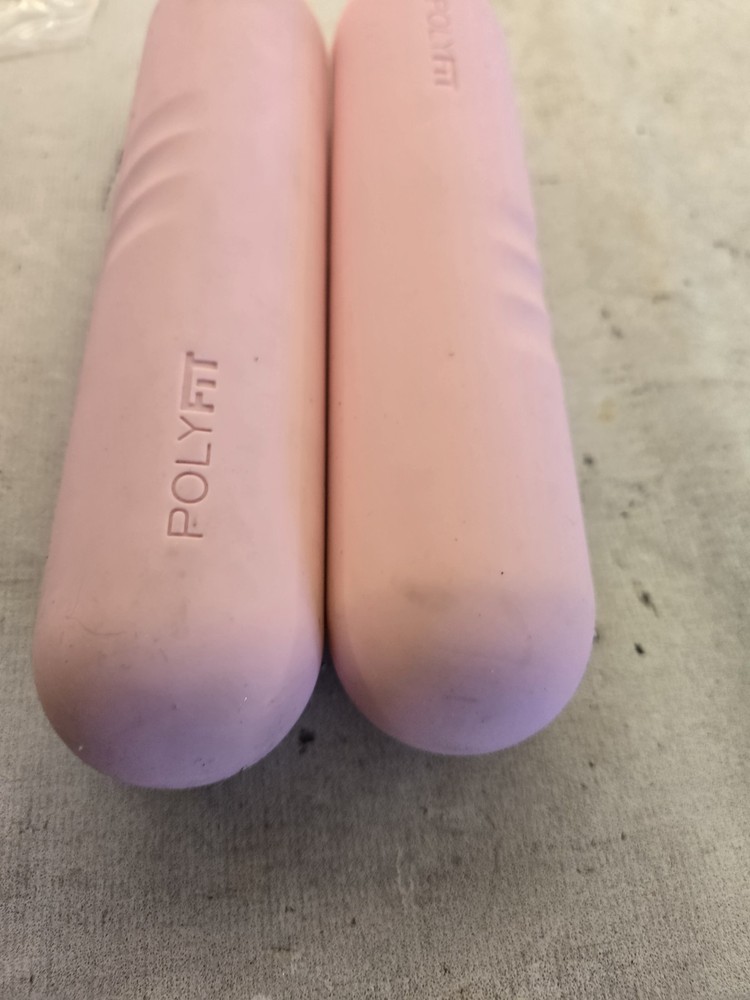 Poly Fit Weights, 3lbs Pink