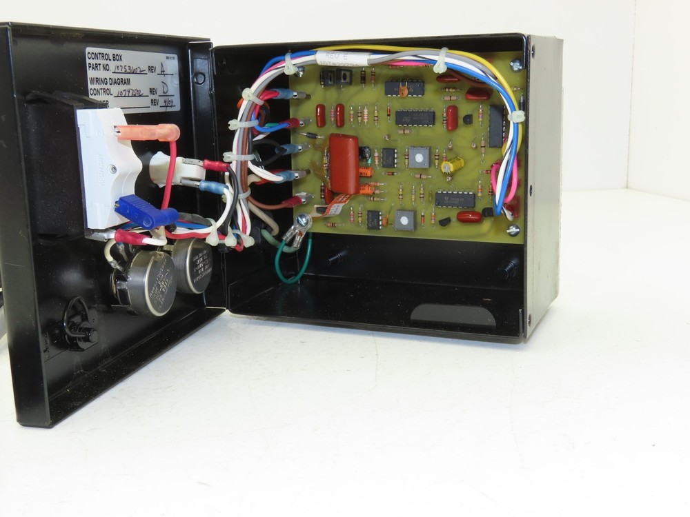 Conair 10753602 Self Contained Vacuum Loader Integral Motor Control Panel Box