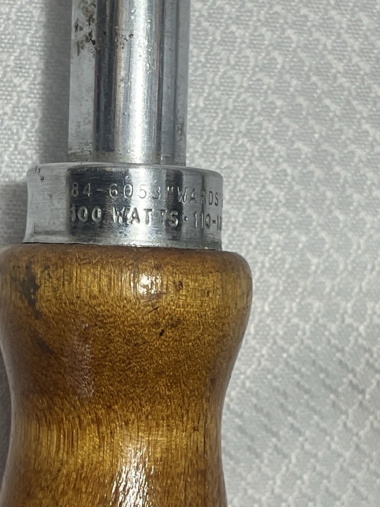 Vintage Wards Eclipse 100 Watt Soldering Iron # 84-6053 Tested