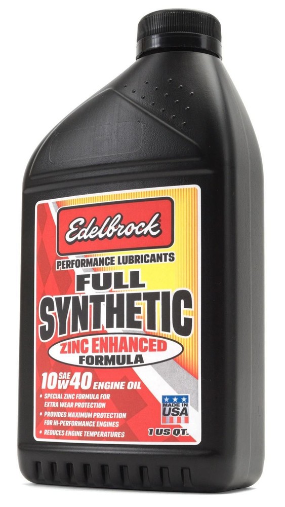 Engine Oil Edelbrock 1072