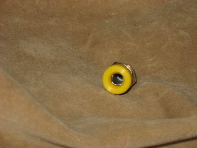 Banana Jack, yellow, HH Smith, Panel Mount