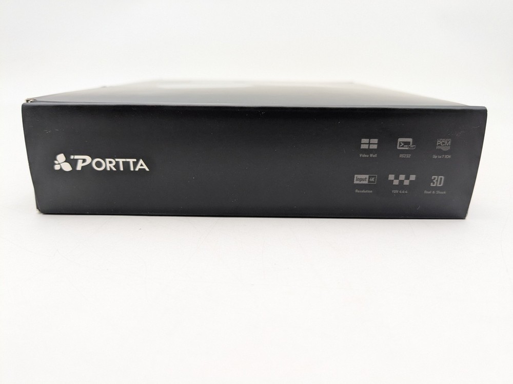 Portta 4K Video Wall Controller HDMI 2x2 Processor Splicing Modes (RS232)