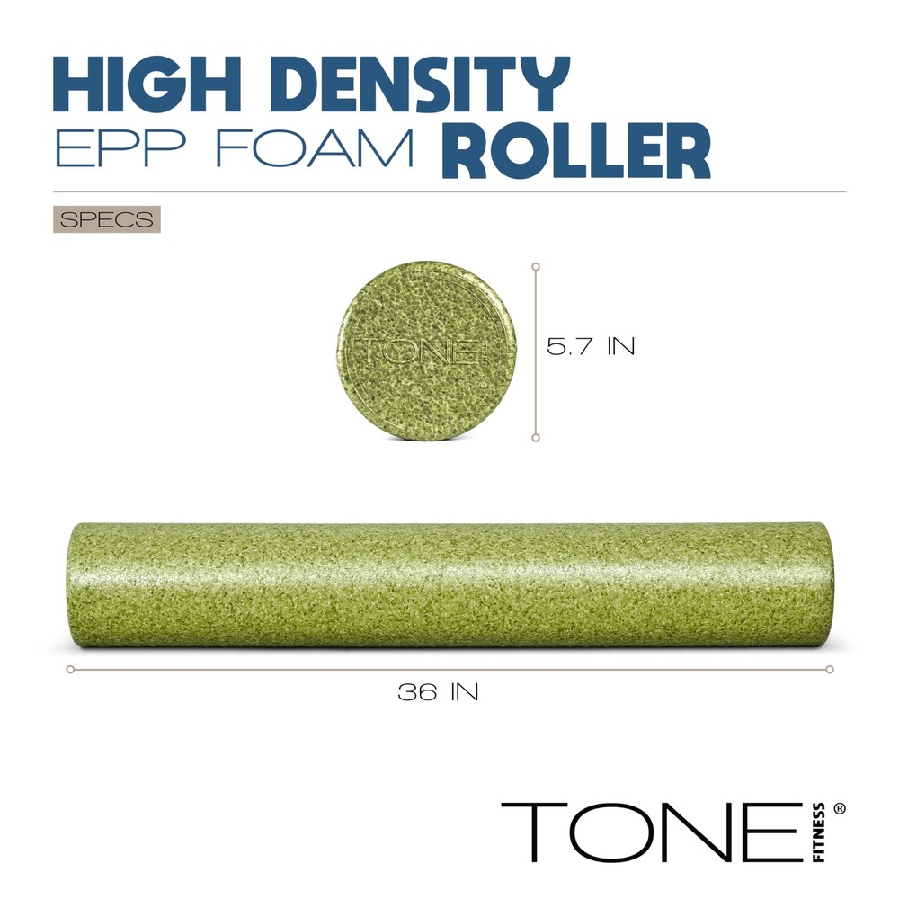 High Density EPP Foam Exercise Foam Roller for Yoga, Pilates, Stretching, Mas...