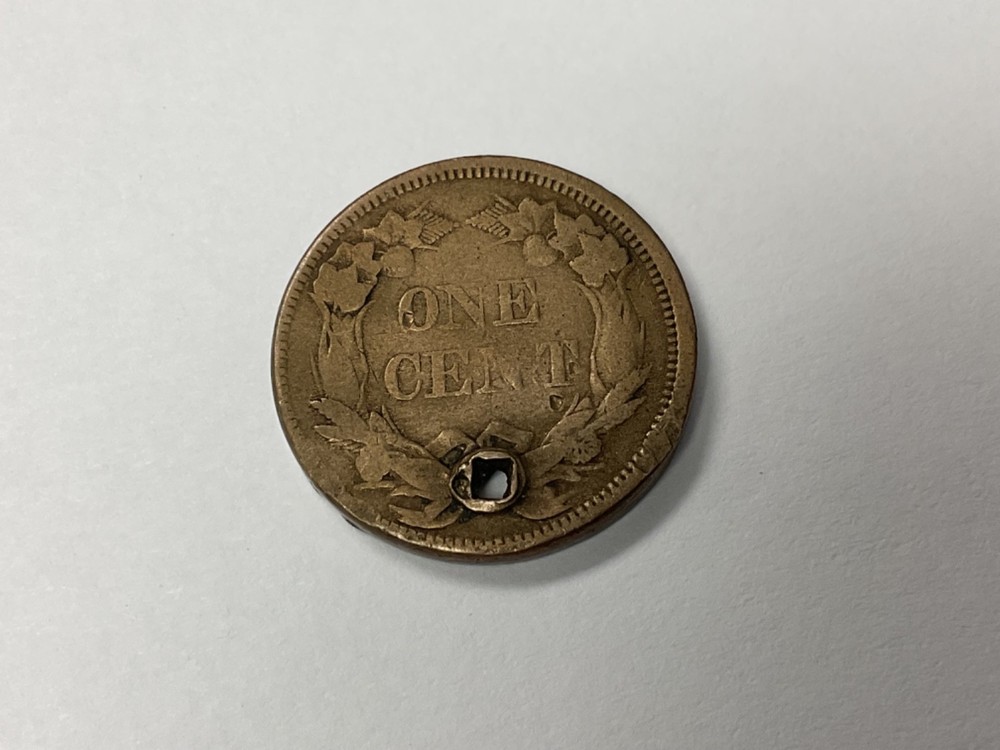 1858 1c Flying Eagle Cent Penny