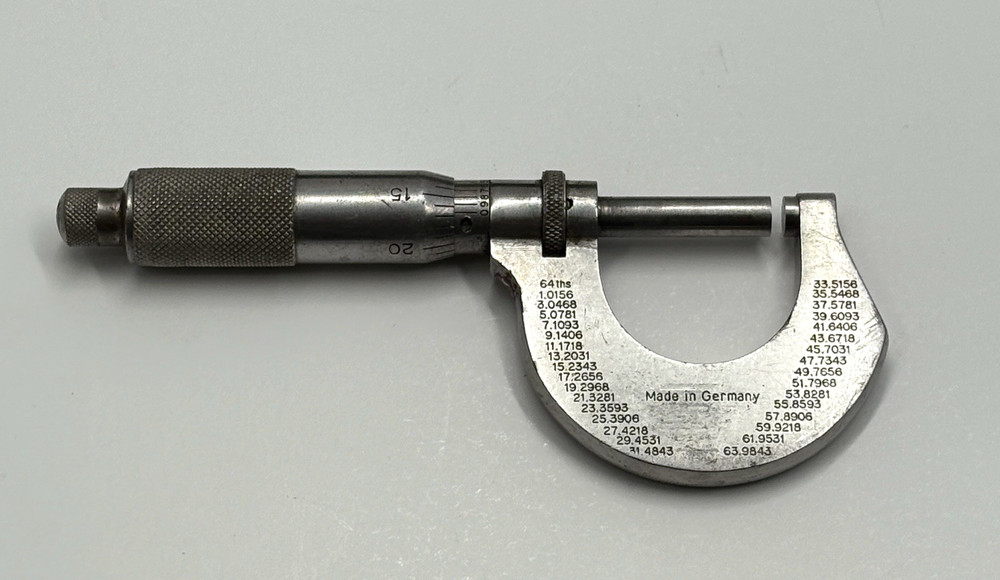 Helios 0-1" Micrometer