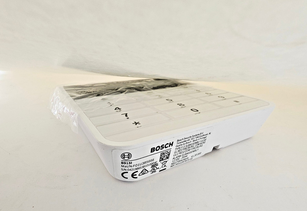 Bosch B915I Basic LCD Keypad, Icon Keys, SDI2 NEW ( Open Box ) Other