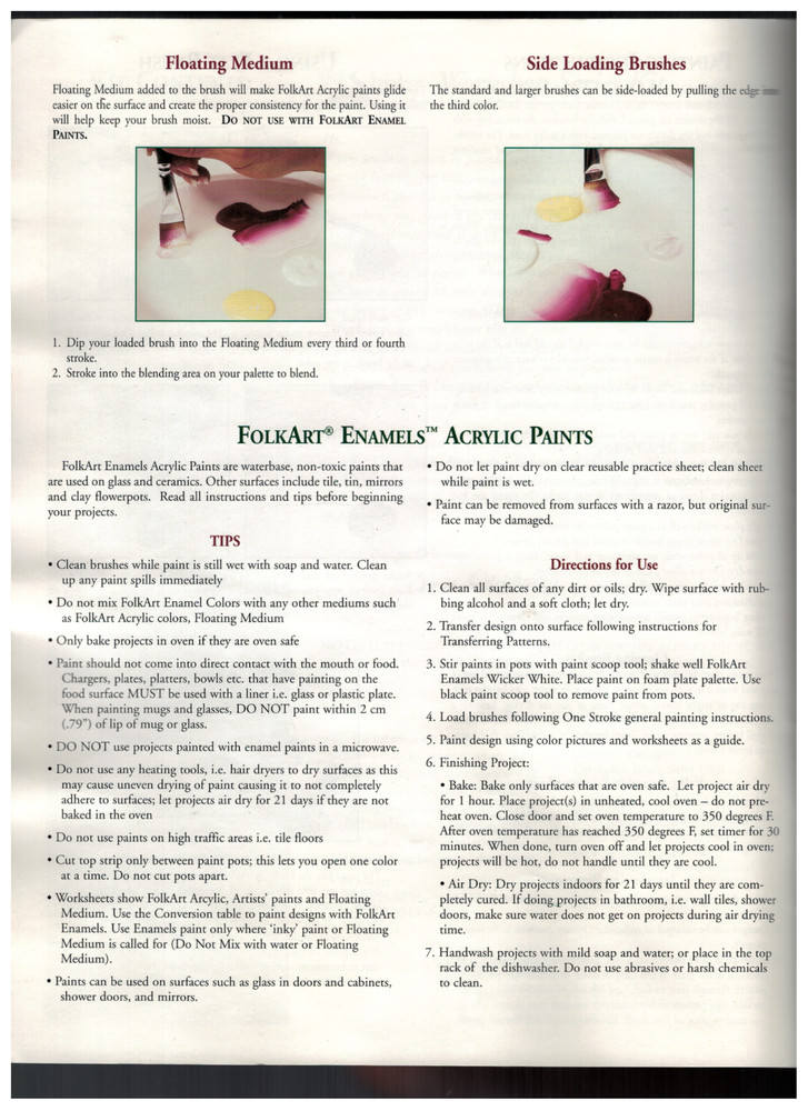 Donna Dewberry One Stroke Workshop Series Kit: New VHS Volume 2 + Used Workbook