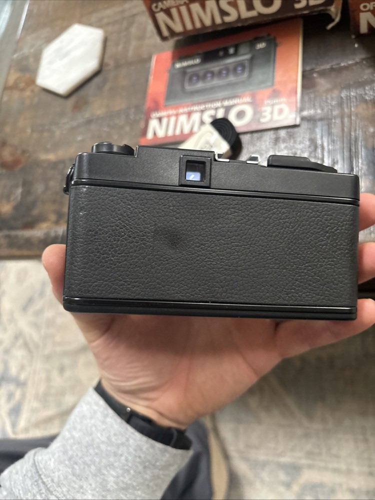 Nimslo 3D Camera 35mm Camera W/ Opti-Lite Flash