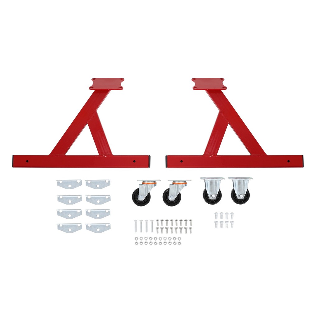 For Chevy LS1 LS2 LS3 LS6 Engine Storage Stand w/ Casters Red