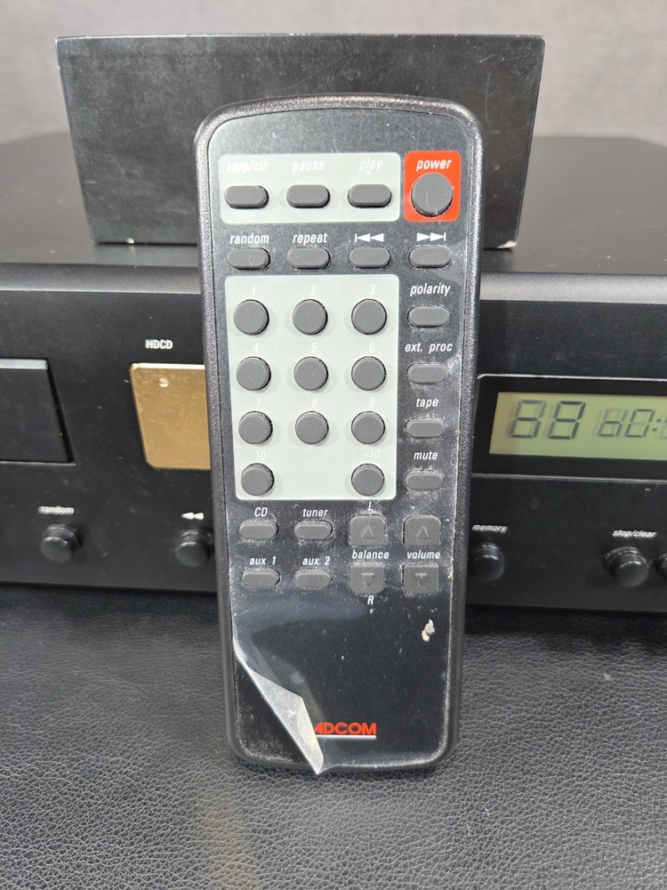 ADCOM GCD-750 CD Player/DAC w/ Remote VIDEO DEMO! 🎥📺✅