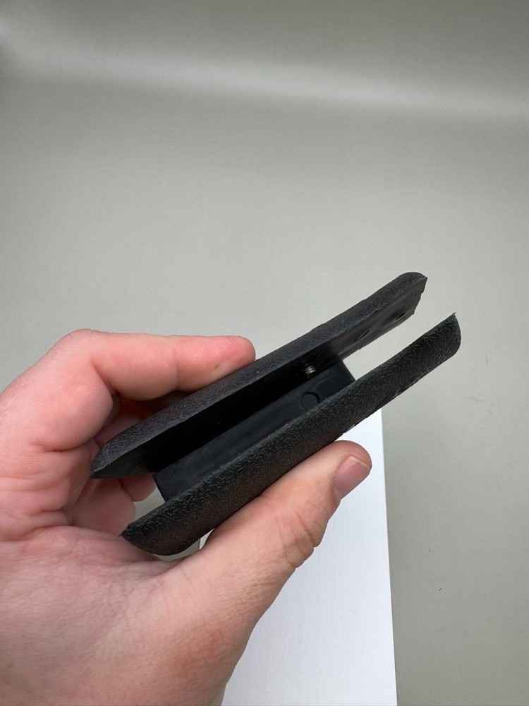 View Loader PB AGD Automag Single Hole Grips-Matte Black