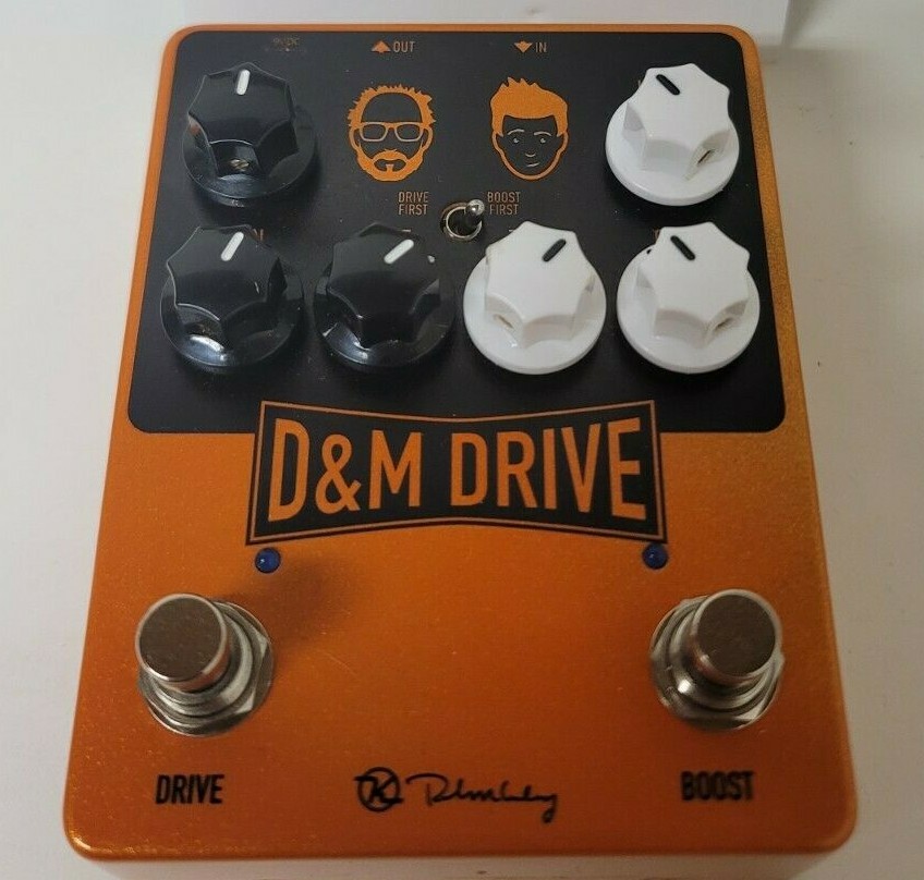 Keeley D&M Drive and Boost Effects Pedal