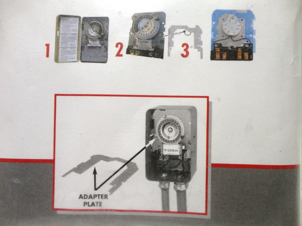 Tork - IAP - Adapter Plate for Mounting Timer in Existing Box (950314)