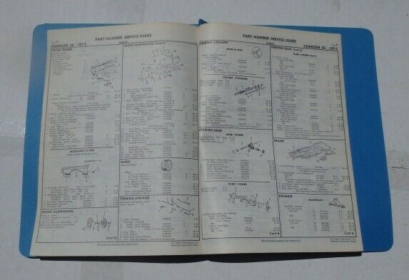 Chevy Part Numbers Book 1964 Impala Caprice 64