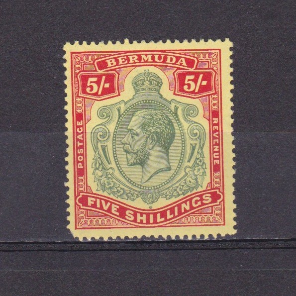 BERMUDA 1918, SG# 53, CV £75, MH