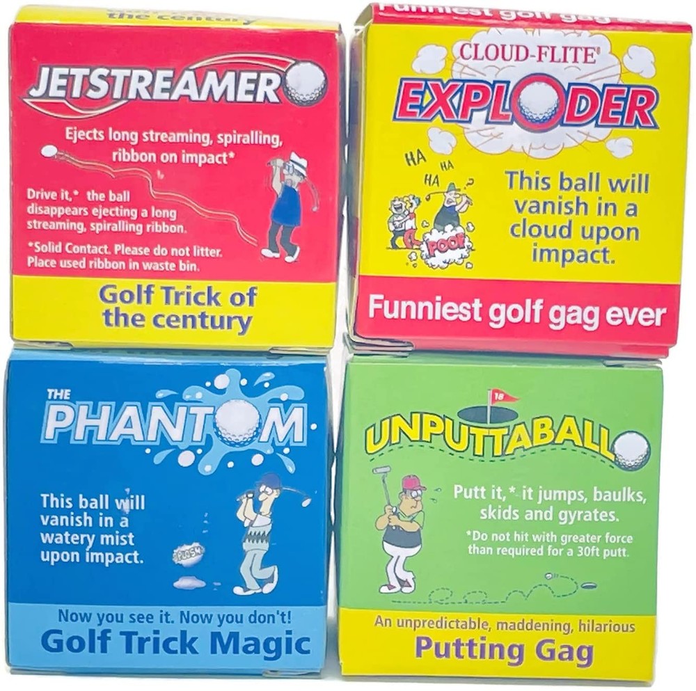 Golf Ball Prank 4 Pack