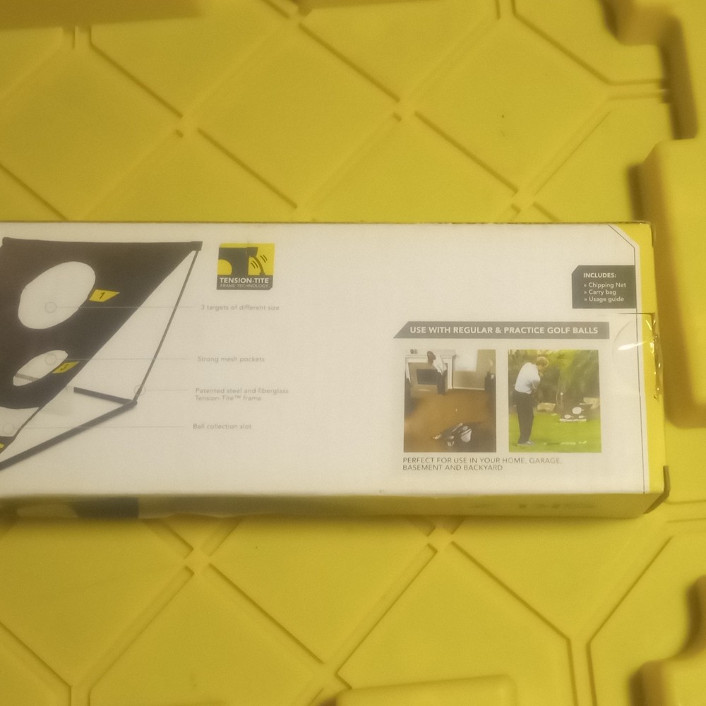 NIB KLZ Quickster Golf Chipping Net - Black