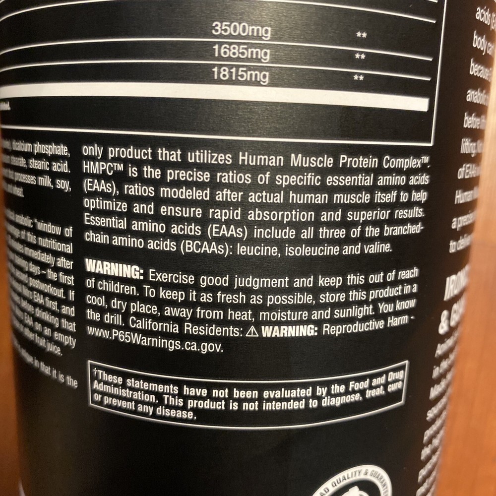 Universal Nutrition Animal Nitro - 44 pack - Anabolic EAA Stack Muscle Builder