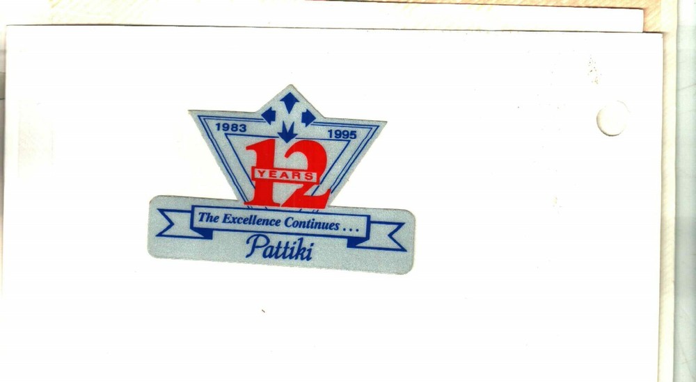 NICE SOUTH EASTERN  KY.MAPCO PATTIKI COAL CO. COAL MINING STICKER # 1588