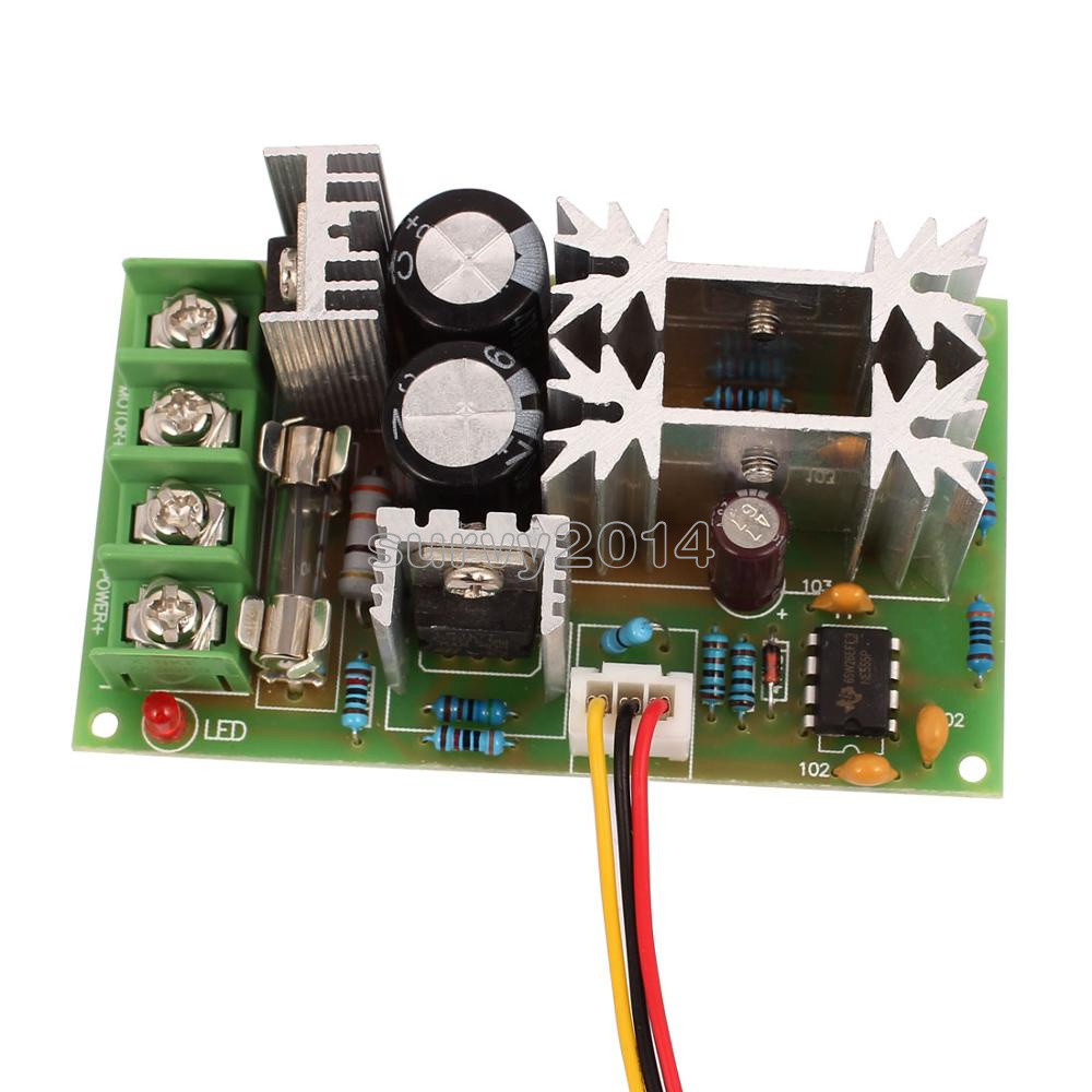 20A Universal DC10-60V PWM HHO RC Motor Speed Regulator Controller Switch