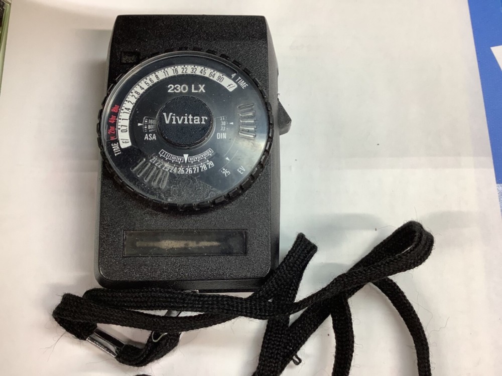 Vivitar 230 LX Light Flash Camera Meter