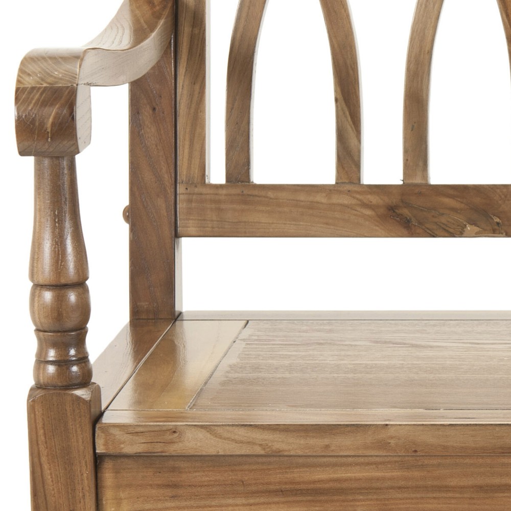 SAFAVIEH Benjamin Bench | Oak |